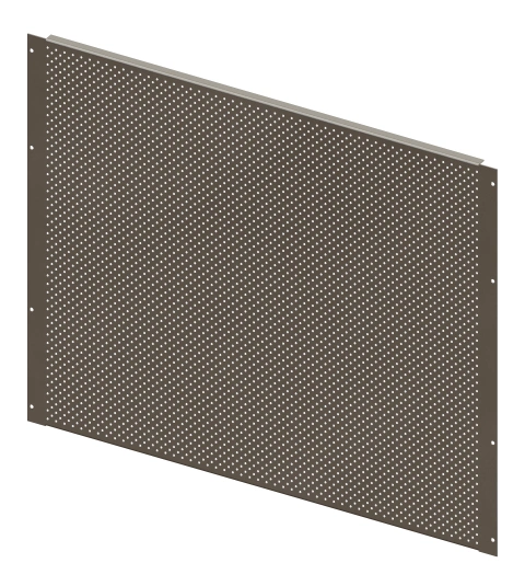 Perforated Mounting plate width 3/ 12 Modul heights