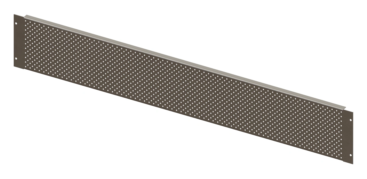 Perforated Mounting plate width 4/ 3 Modul heights