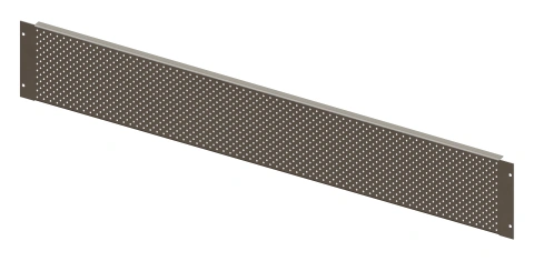 Perforated Mounting plate width 4/ 3 Modul heights