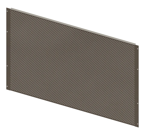 Perforated Mounting plate width 4/ 12 Modul heights