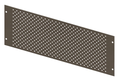 Perforated Mounting Plate width 420mm, 3 Modul Heights