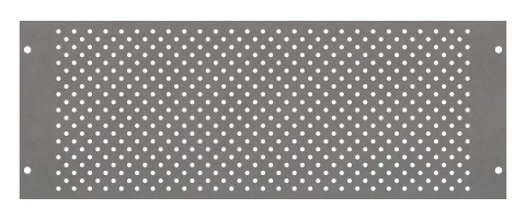 Perforated Mounting Plate width 420mm, 3 Modul Heights_1