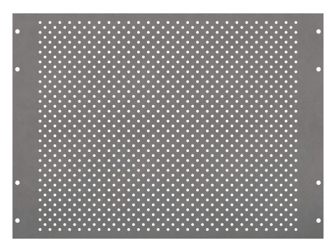 Perforated Mounting Plate width 428mm, 6 Modul Heights_1