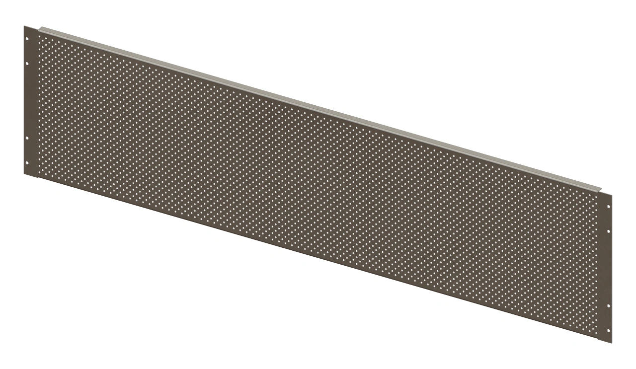 Perforated Mounting Plate width 5, 6 Modul Heights