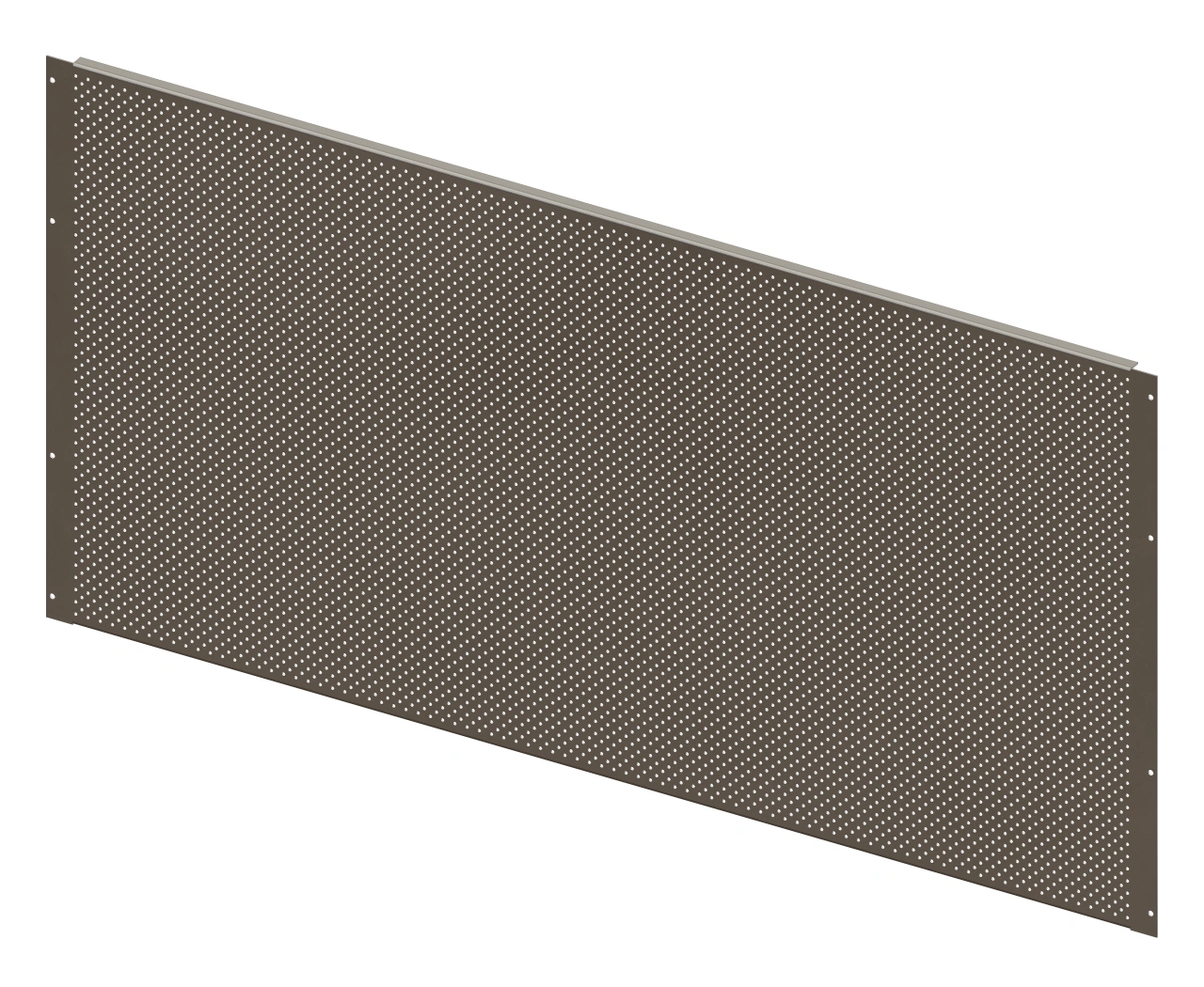 Perforated Mounting Plate width 5, 12 Modul Heights