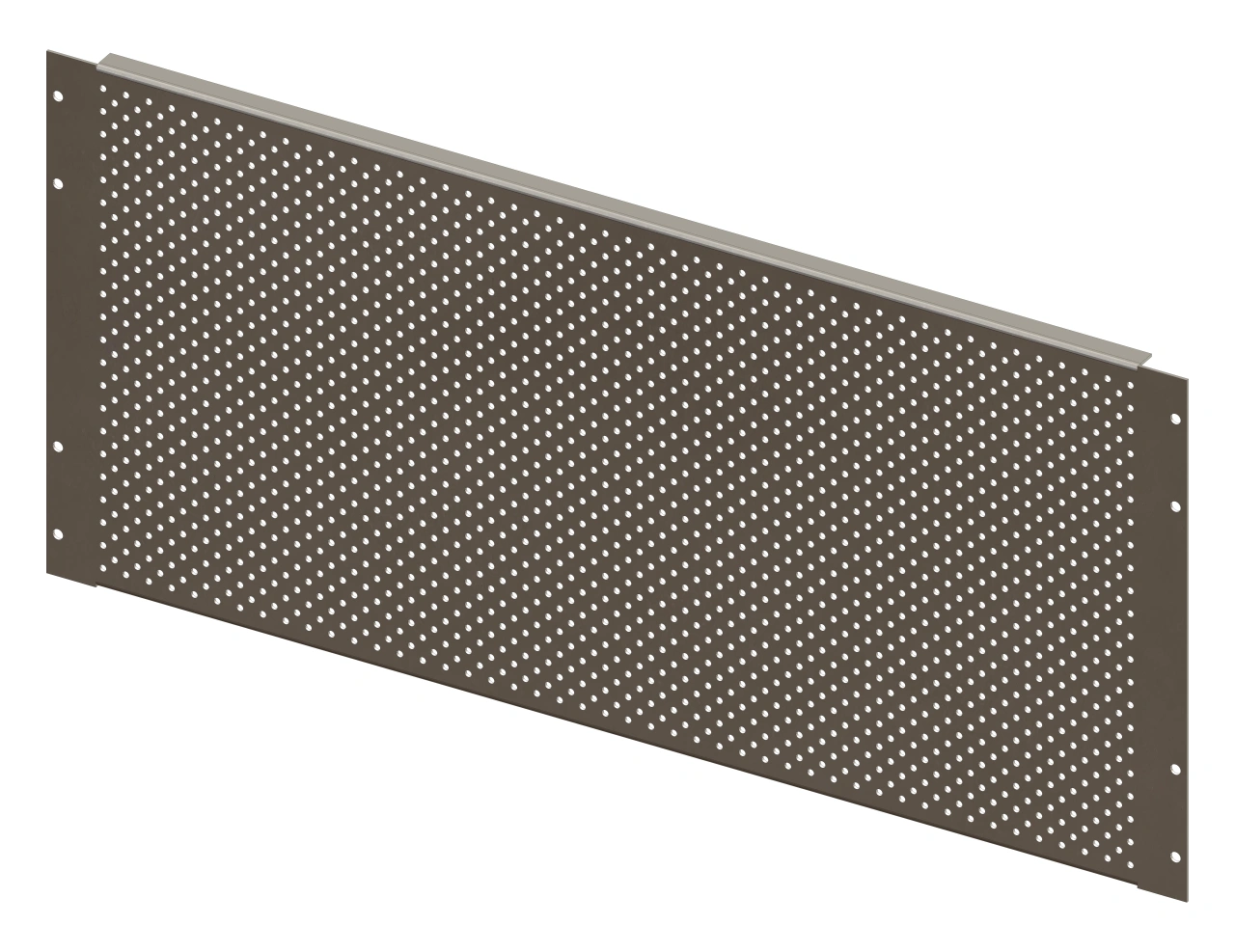 Perforated Mounting Plate width 648mm, 6 Modul Heights
