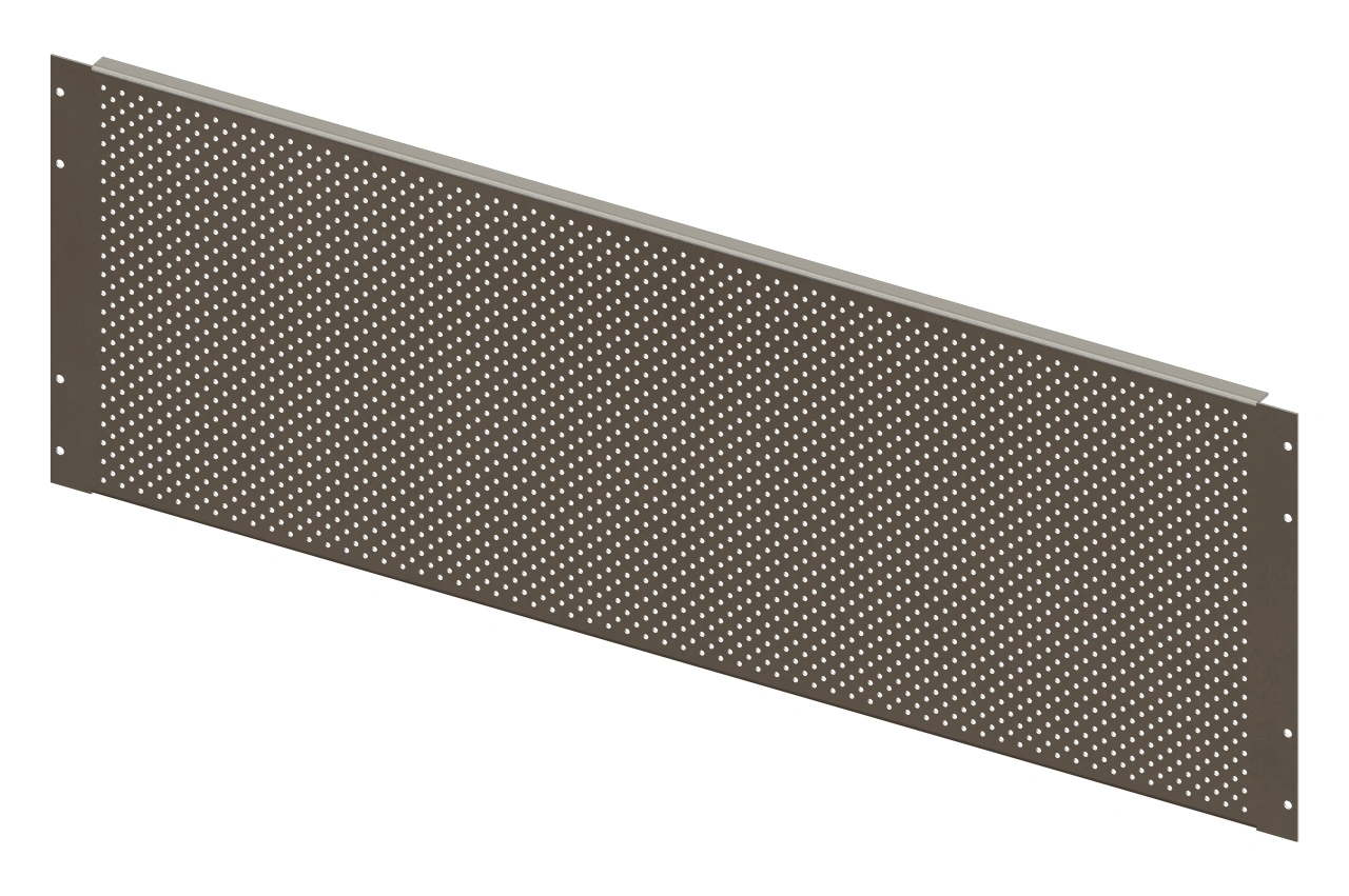 Perforated Mounting Plate width 848mm, 6 Modul Heights
