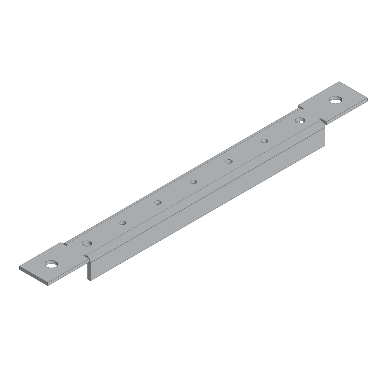 Șină de montaj vertială pentru sistem de 60 mm
