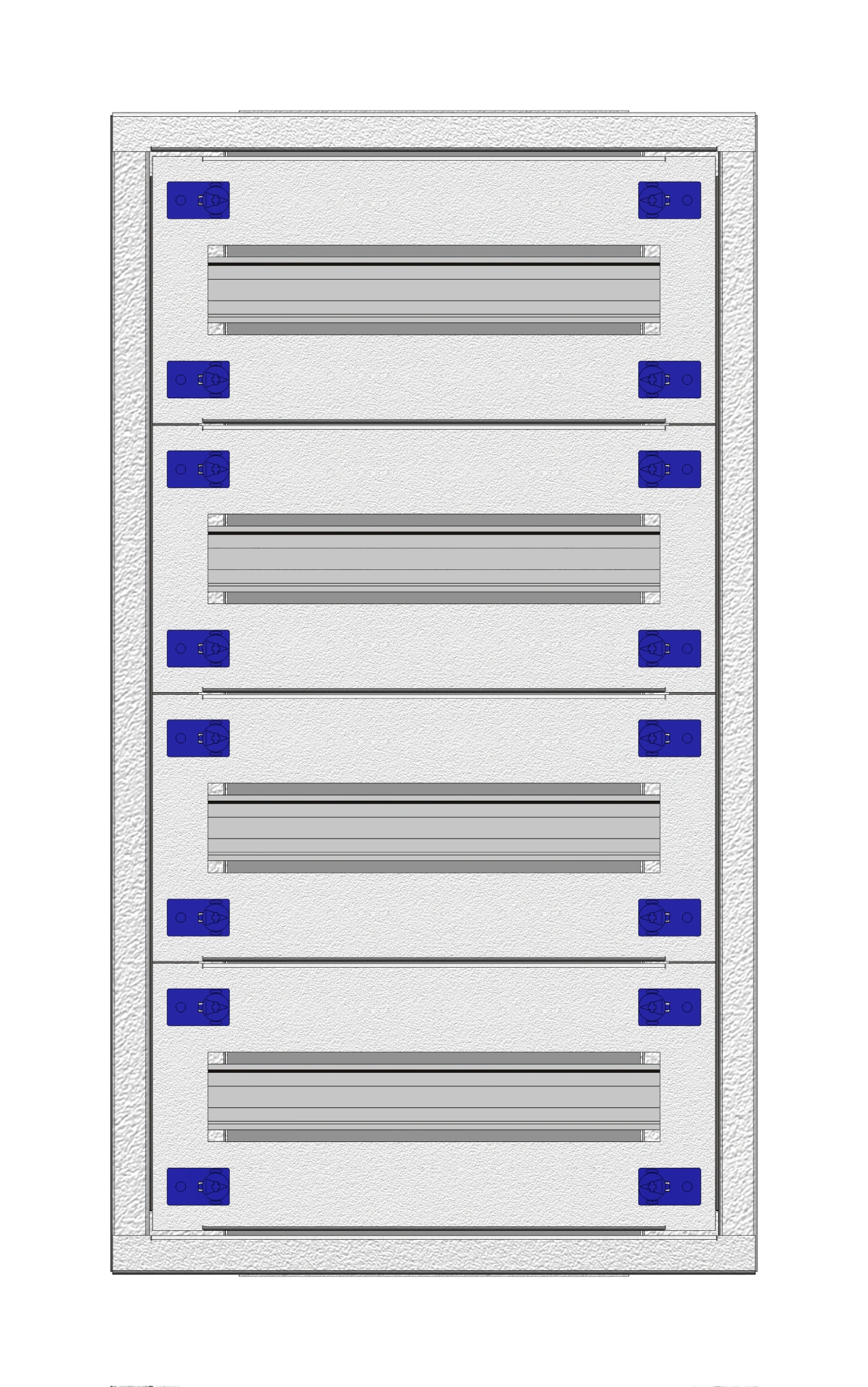 Installation insert 1-12K comp. 4 rows, depth 180 mm