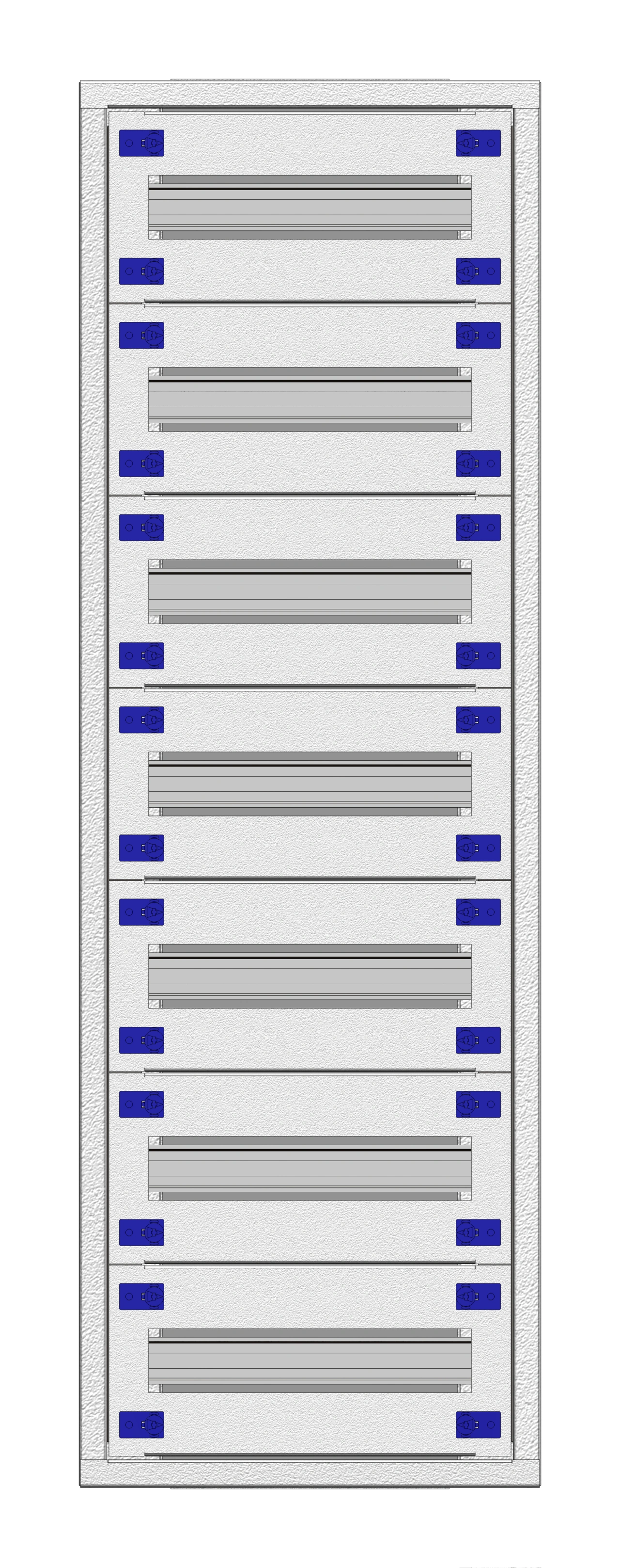 Installation insert 1-21K comp. 7 rows, depth 180 mm