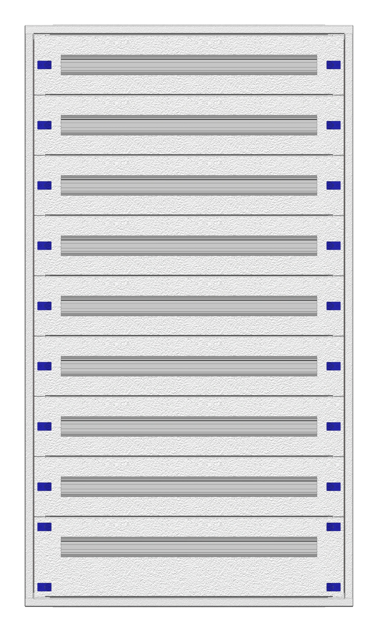 Modular chassis 3-28K, 9-rows, complete