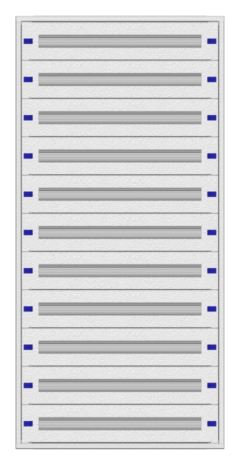 Modular chassis 3-33K, 11-rows, complete