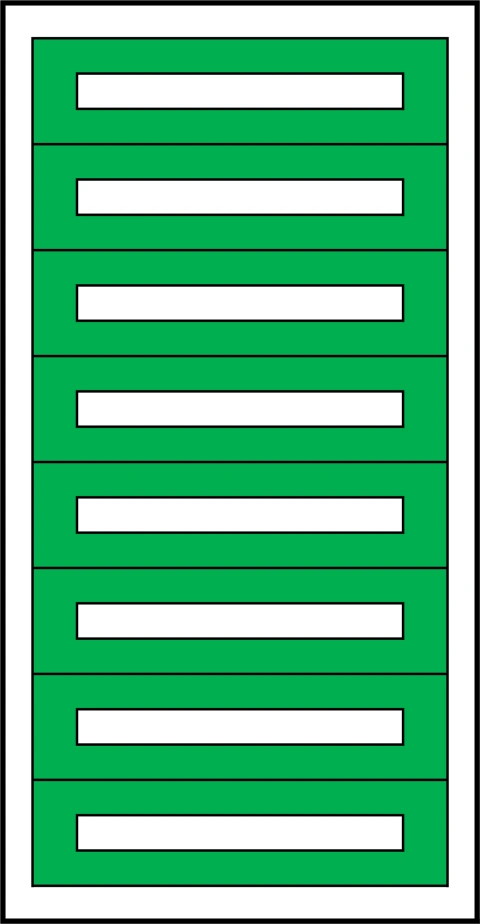Modular chassis 2-24K flat, 8-rows, depth 100 mm_1