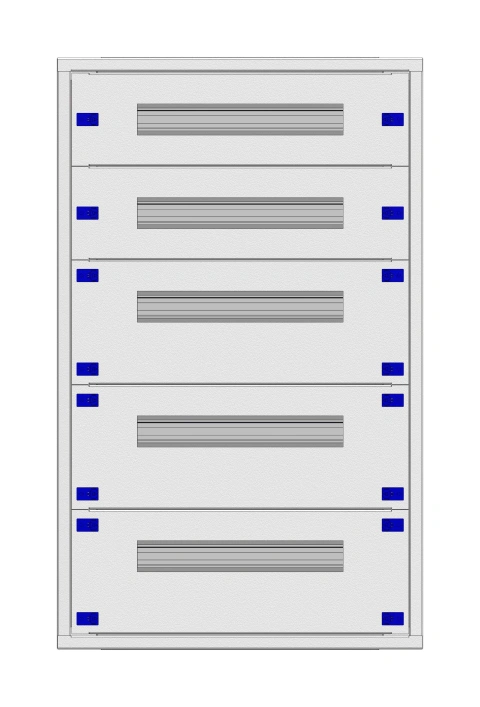Distribution board insert KVN 60mm, 2-18K, 5-rows