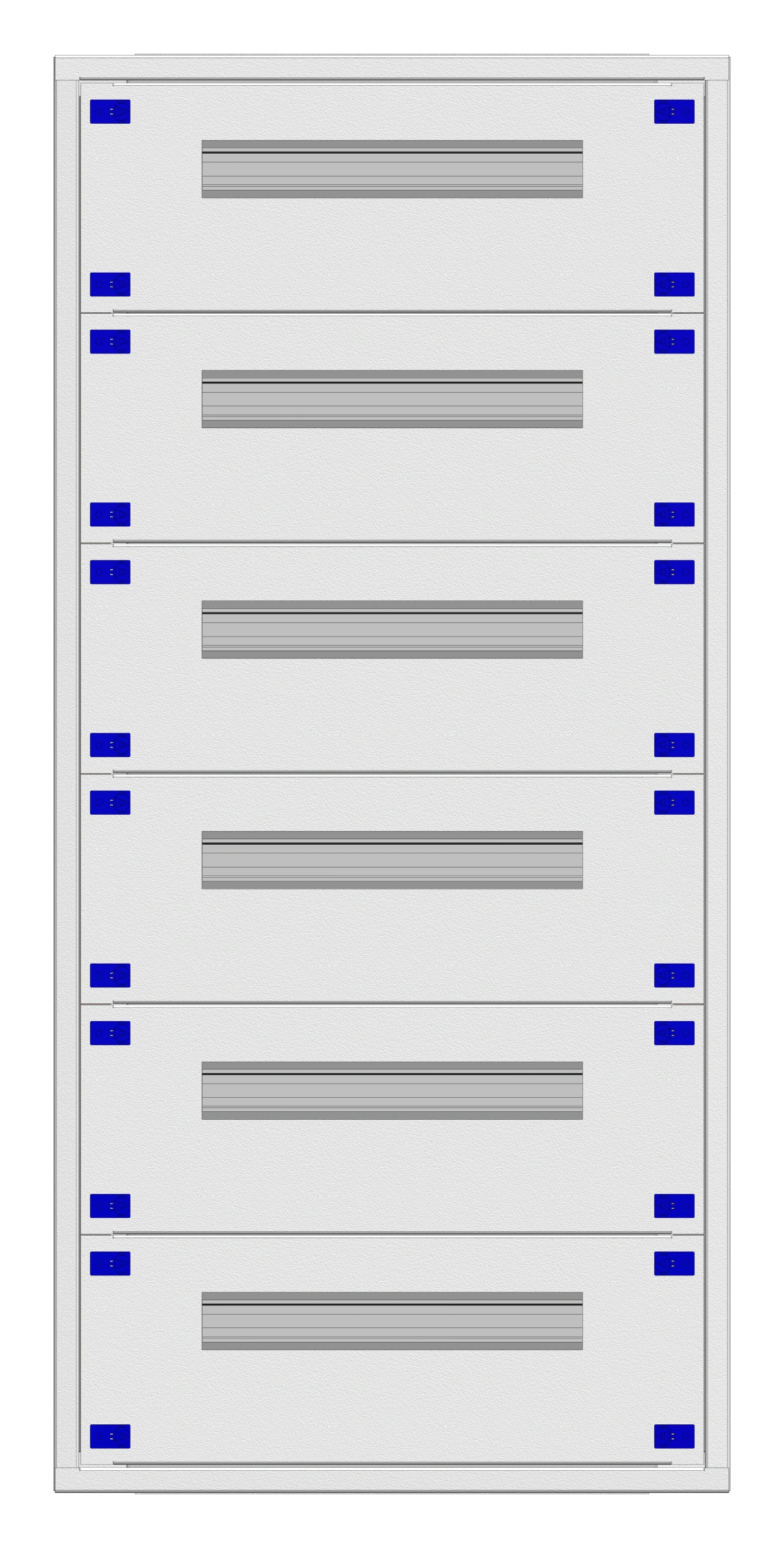 Distribution board insert KVN 60mm, 2-24K, 6-rows