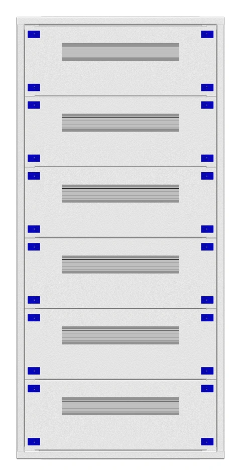Distribution board insert KVN 60mm, 2-24K, 6-rows