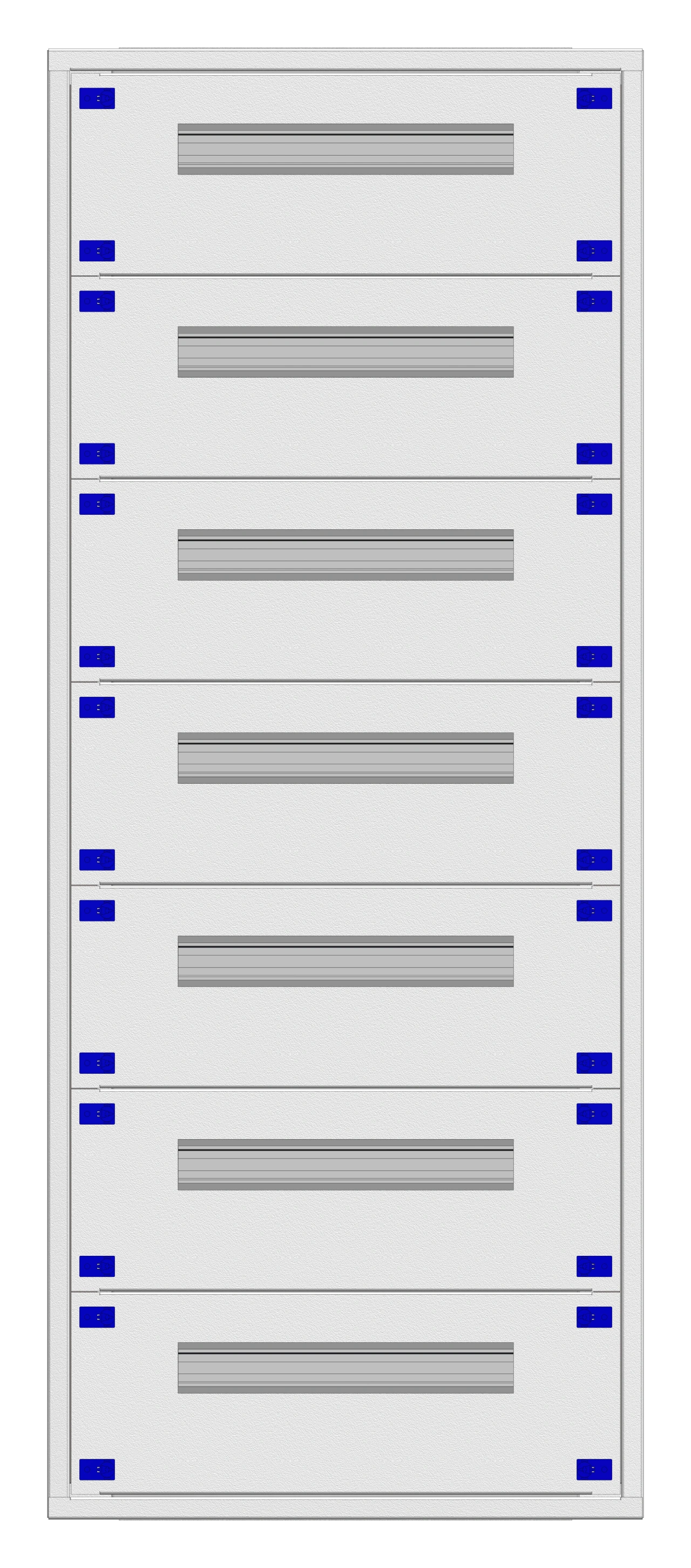 Distribution board insert KVN 60mm, 2-28K, 7-rows