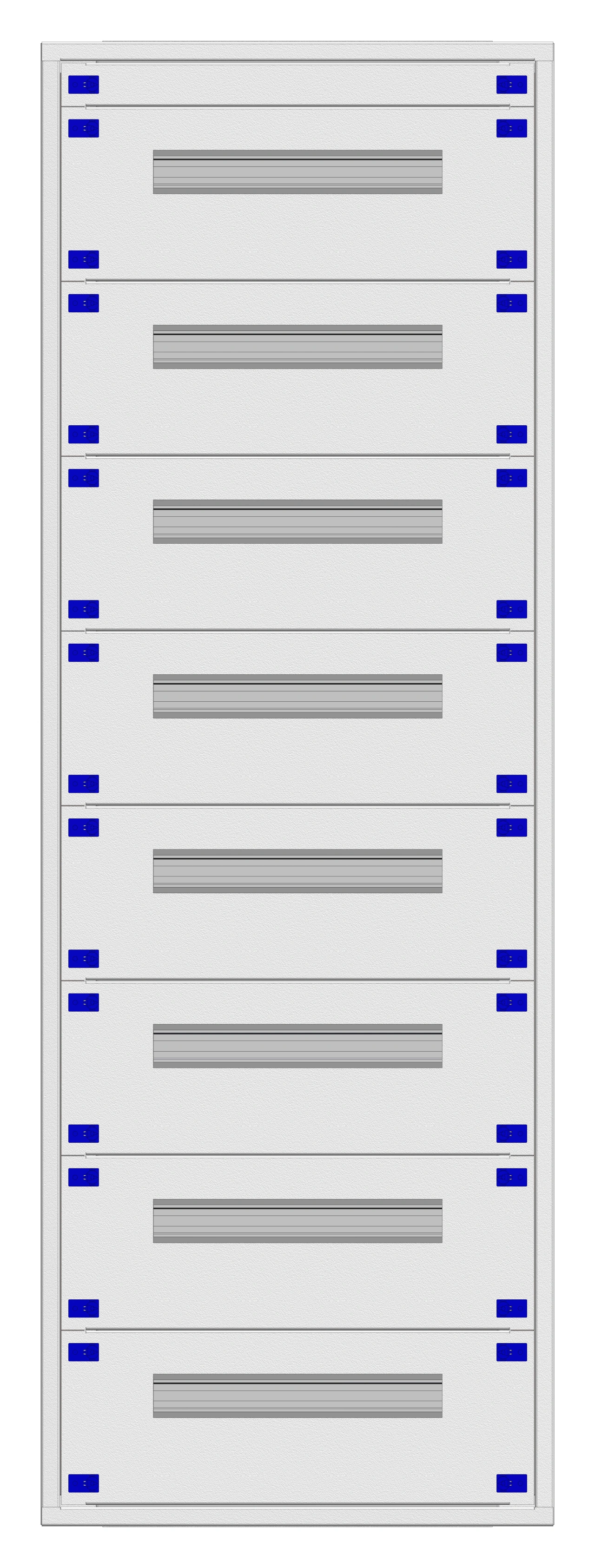 Distribution board insert KVN 60mm, 2-33K, 8-rows