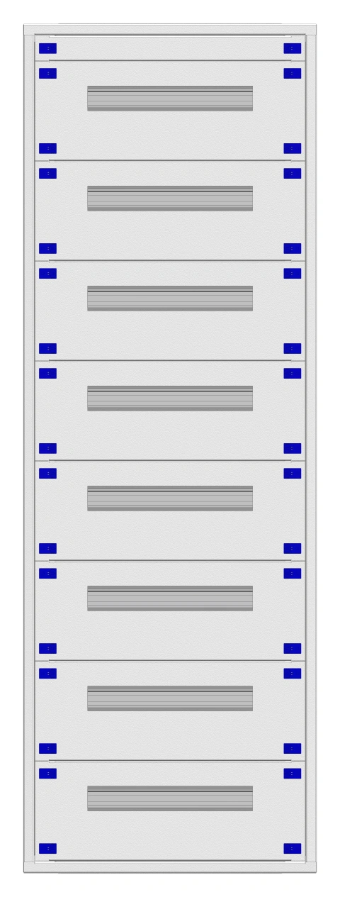 Distribution board insert KVN 60mm, 2-33K, 8-rows