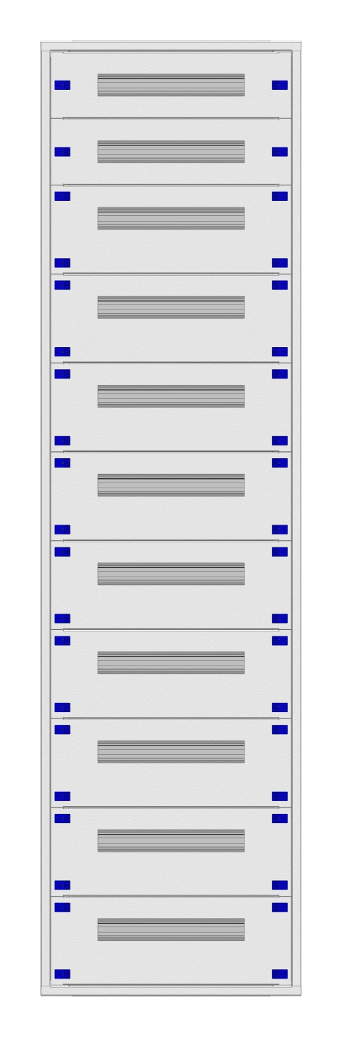 Distribution board insert KVN 60mm, 2-42K, 11-rows