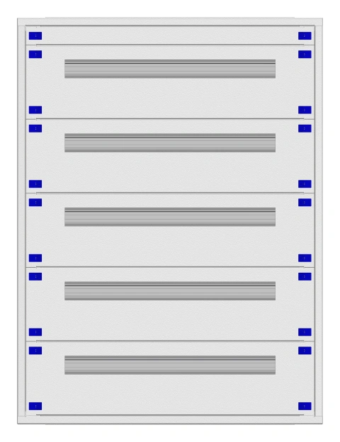 Distribution board insert KVN 60mm, 3-21K, 5-rows