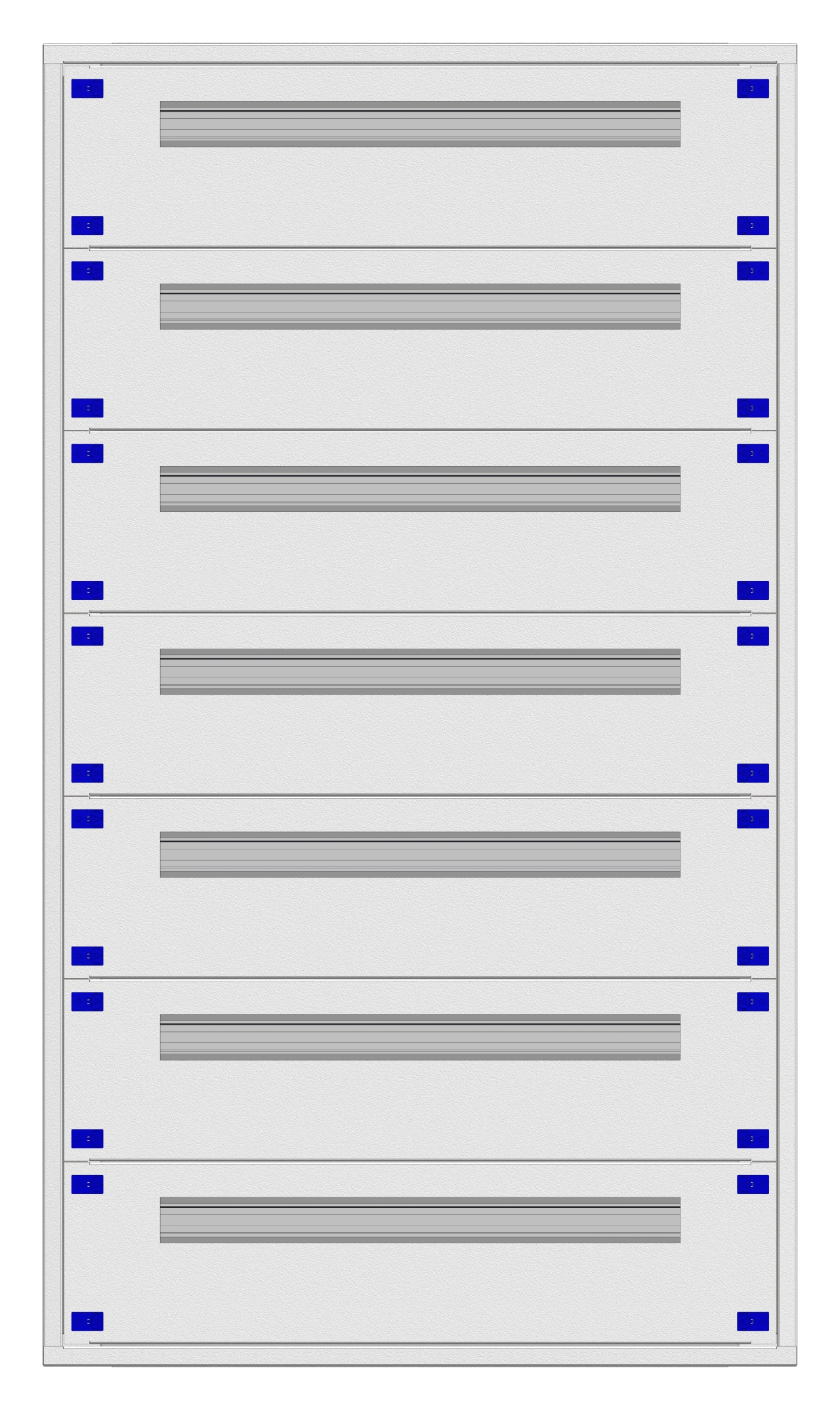 Distribution board insert KVN 60mm, 3-28K, 7-rows
