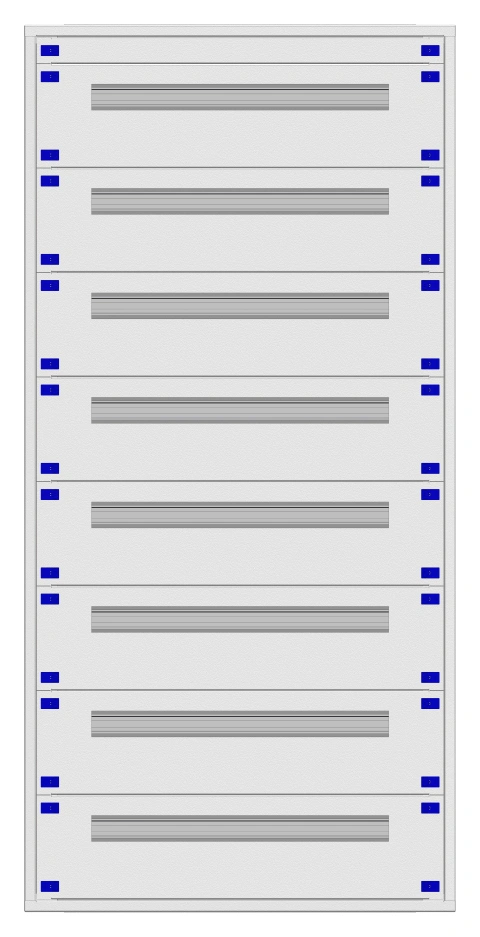 Distribution board insert KVN 60mm, 3-33K, 8-rows