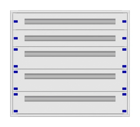 Distribution board insert KVN 60mm, 4-18K, 5-rows