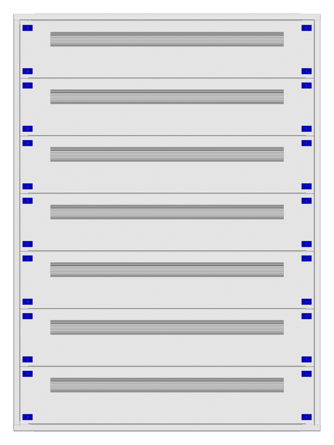 Distribution board insert KVN 60mm, 4-28K, 7-rows