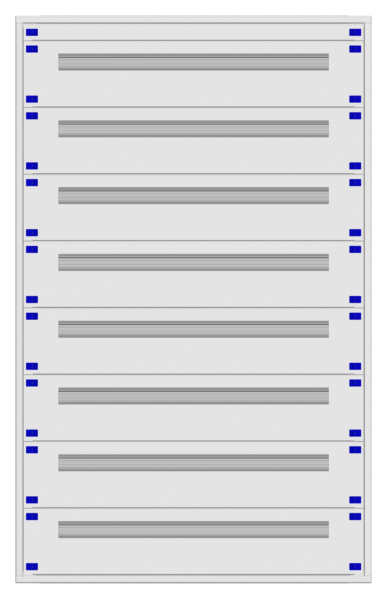 Distribution board insert KVN 60mm, 4-33K, 8-rows