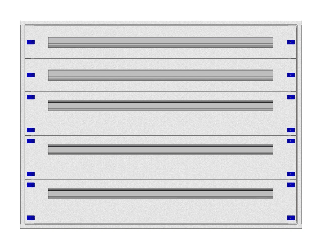 Distribution board insert KVN 60mm, 5-18K, 5-rows