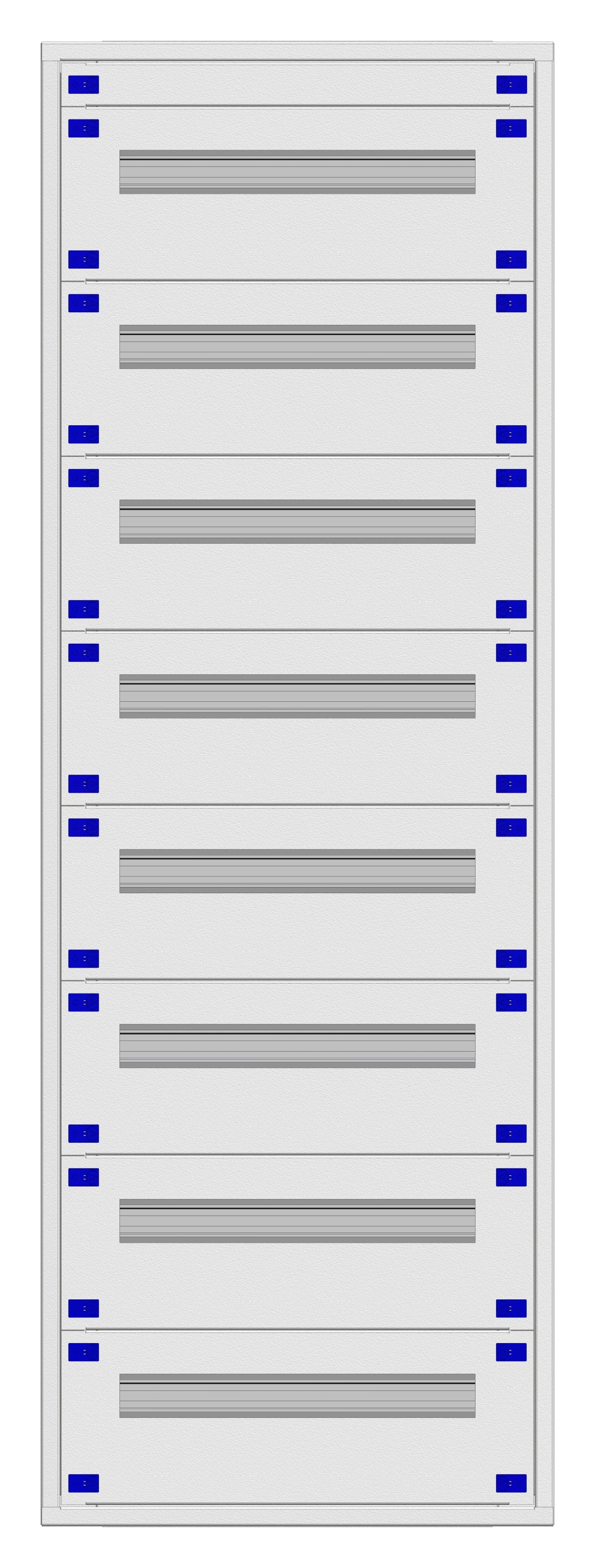 Distribution board insert KVN 40mm, 2-33K, 8-rows