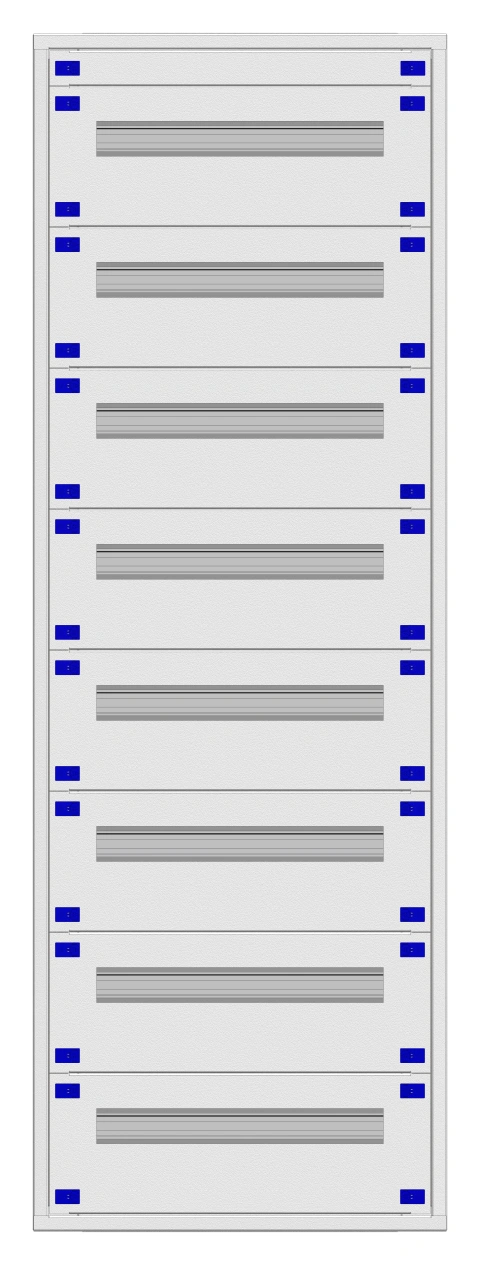 Distribution board insert KVN 40mm, 2-33K, 8-rows
