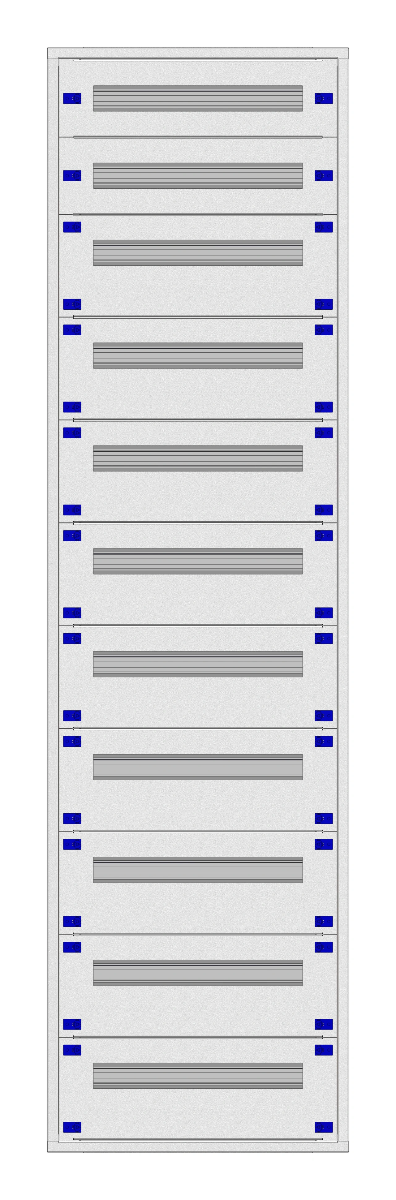 Distribution board insert KVN 40mm, 2-42K, 11-rows