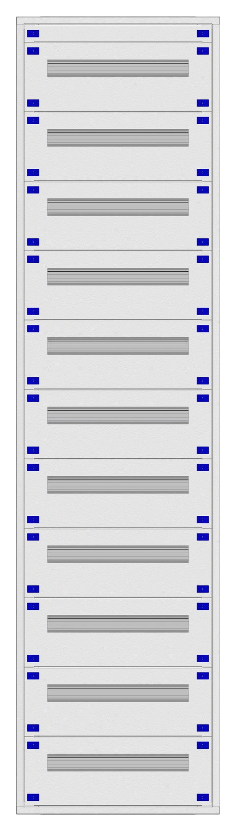 Distribution board insert KVN 40mm, 2-45K, 11-rows