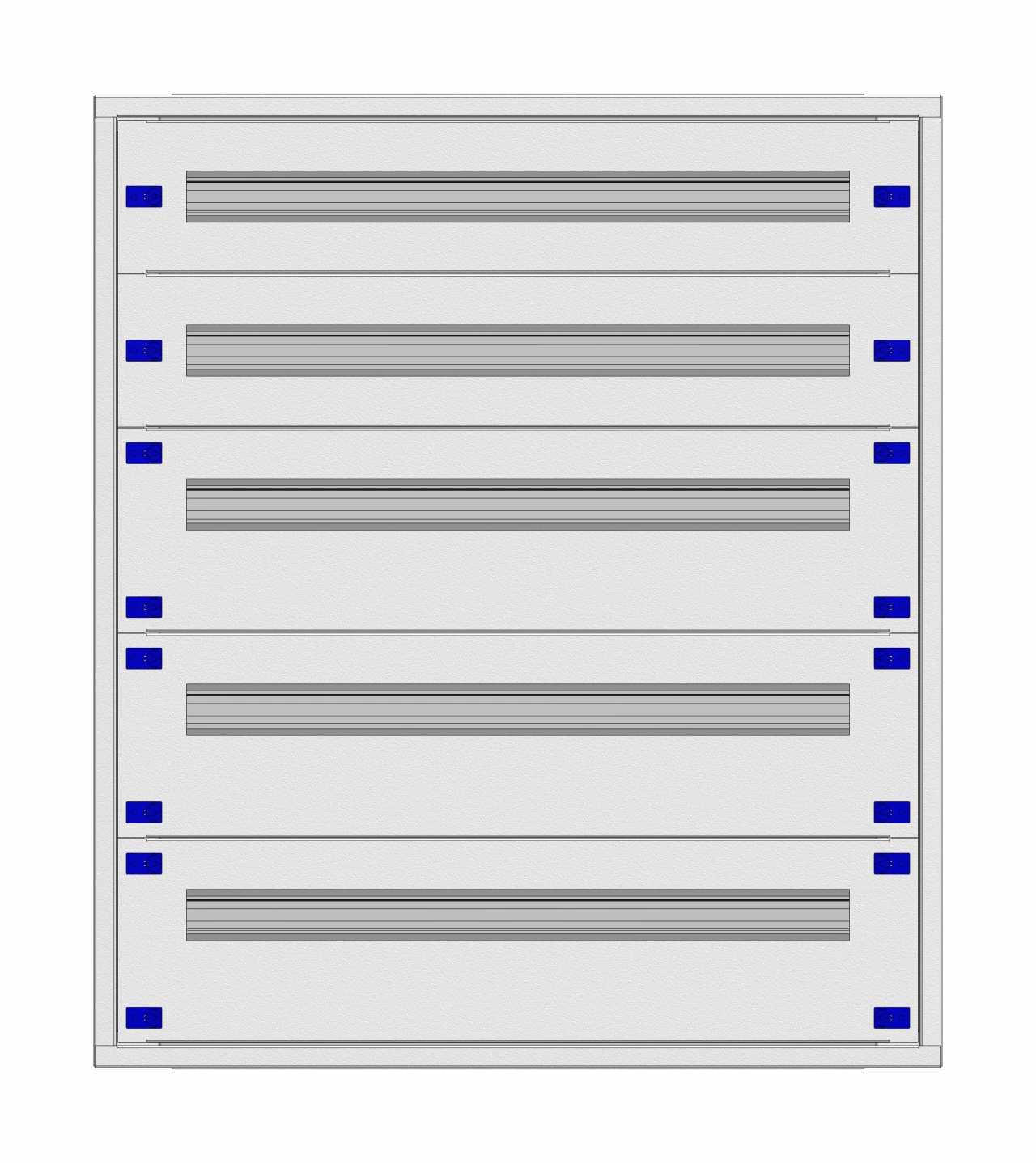 Distribution board insert KVN 40mm, 3-18K, 5-rows