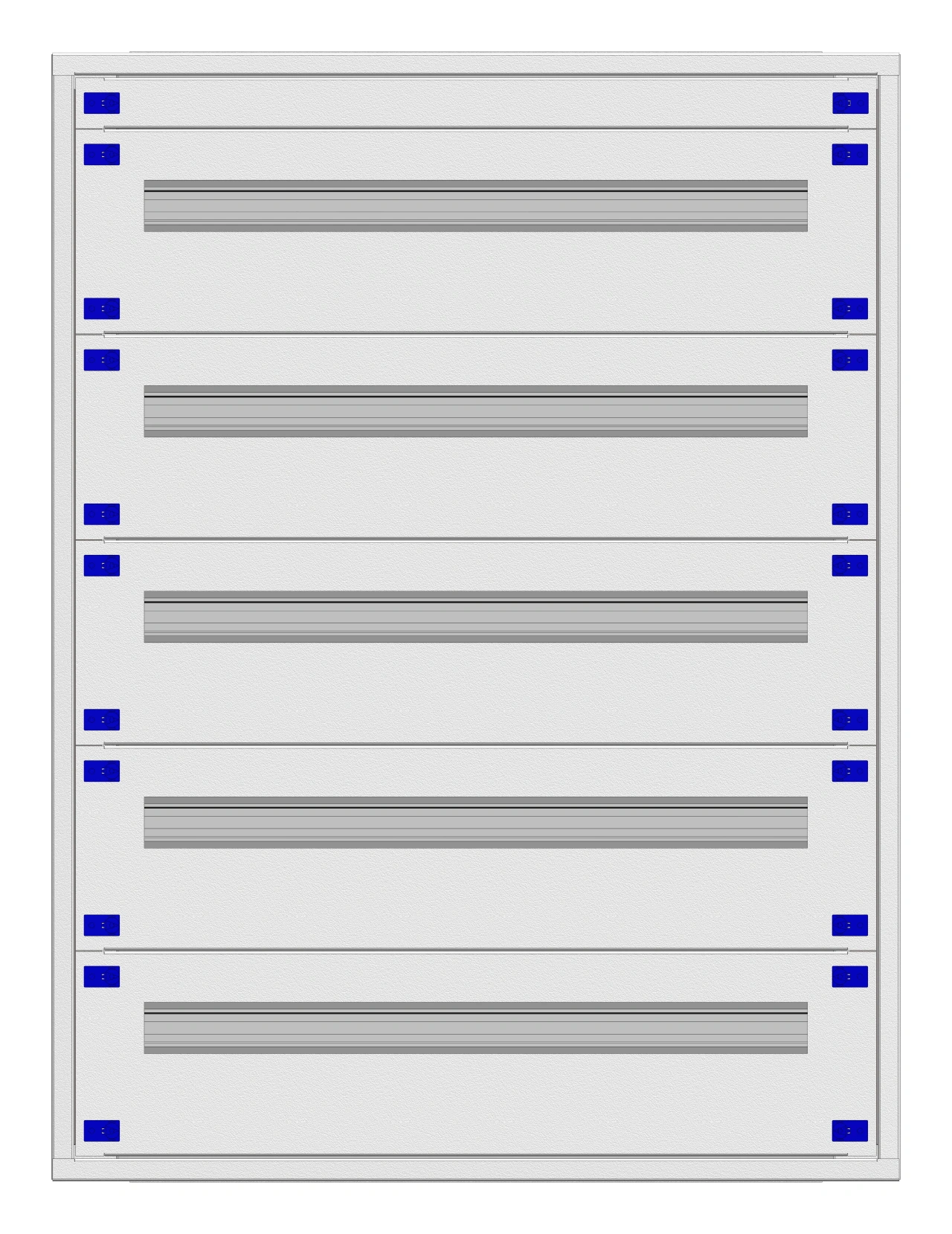 Distribution board insert KVN 40mm, 3-21K, 5-rows