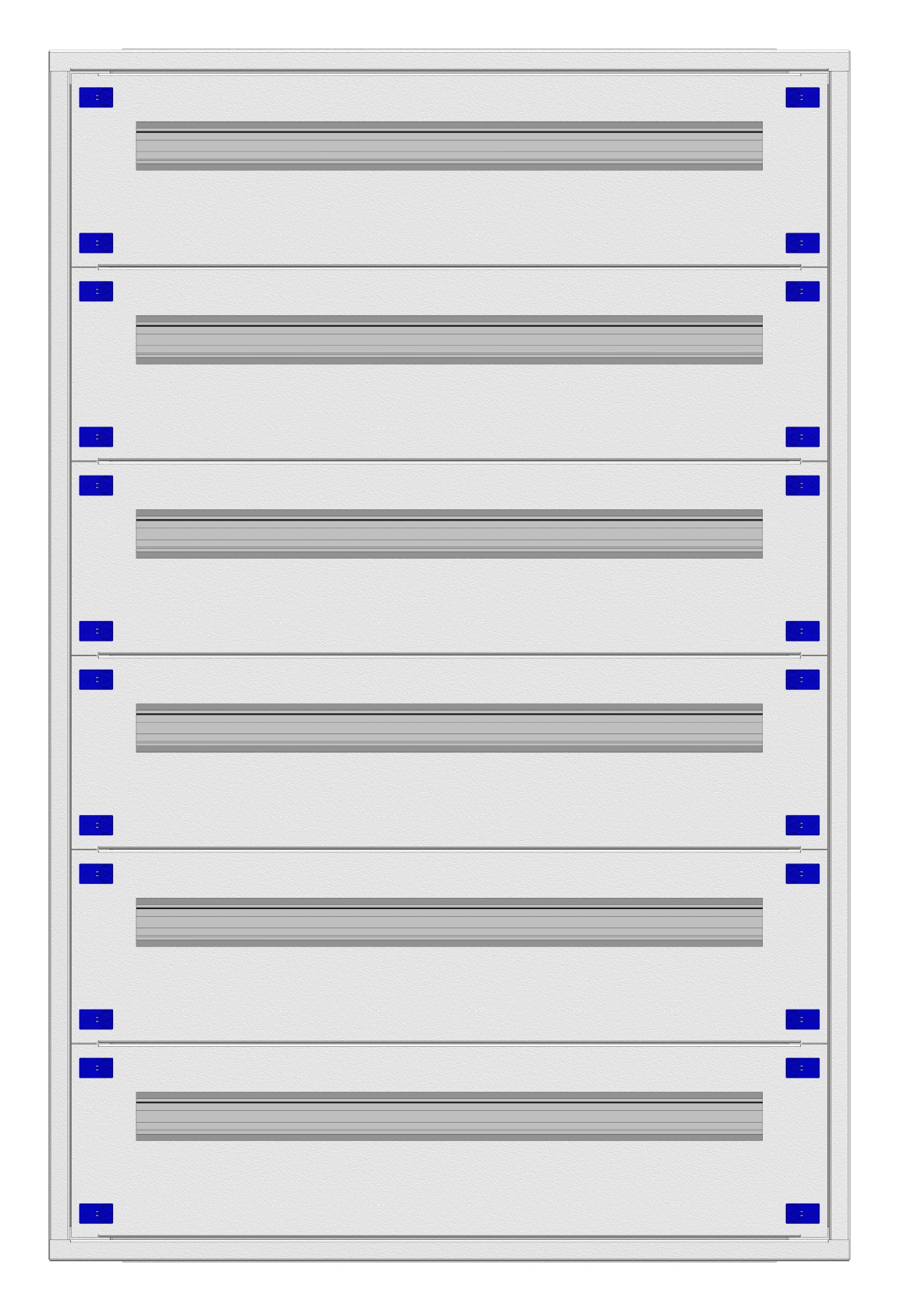 Distribution board insert KVN 40mm, 3-24K, 6-rows