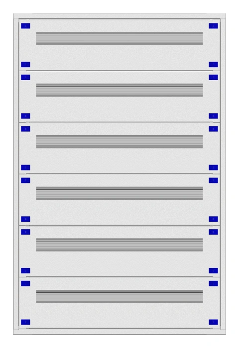 Distribution board insert KVN 40mm, 3-24K, 6-rows