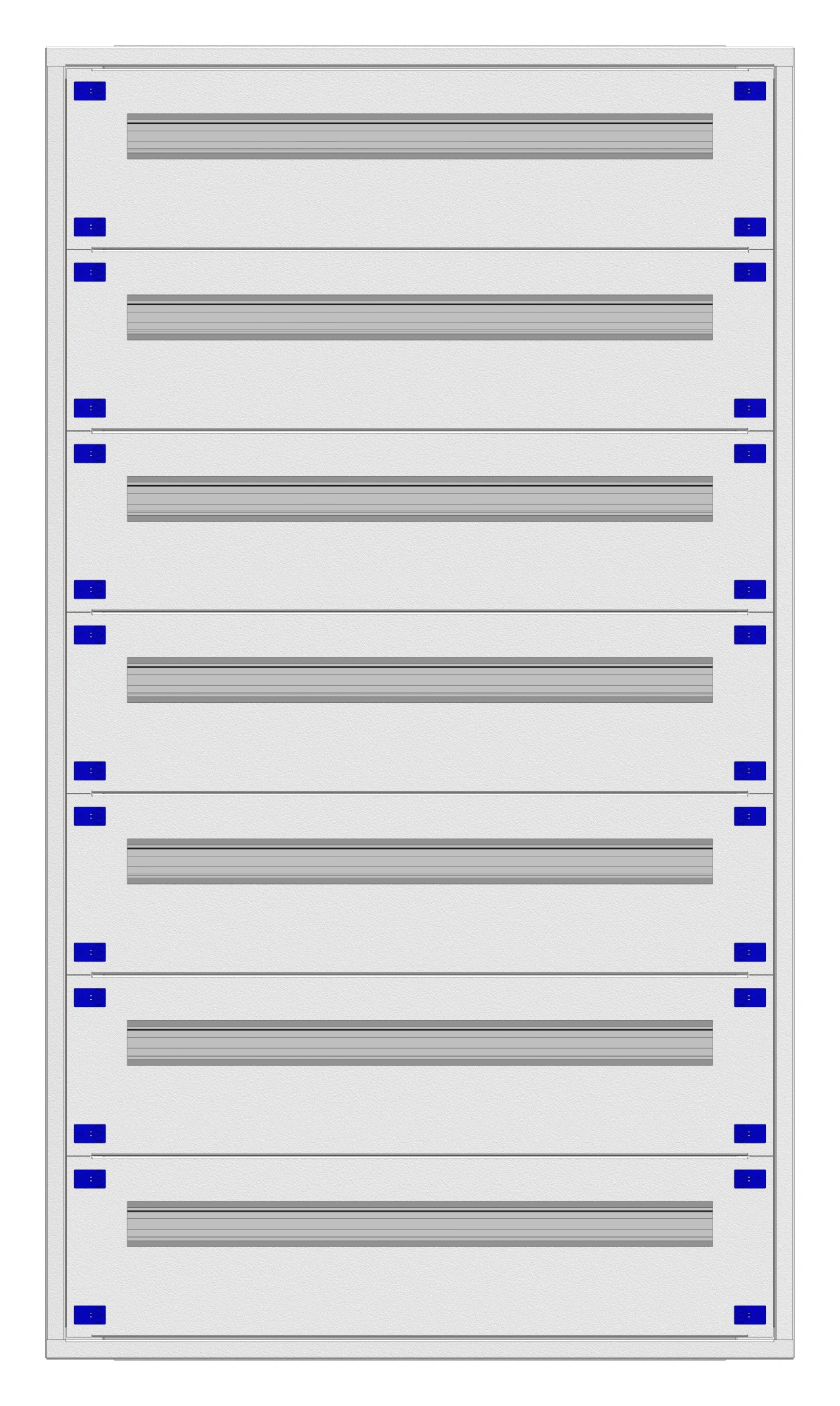 Distribution board insert KVN 40mm, 3-28K, 7-rows