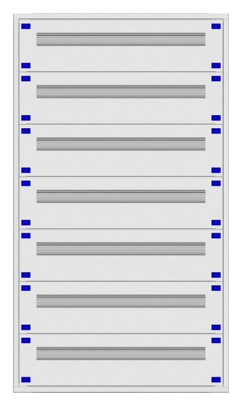 Distribution board insert KVN 40mm, 3-28K, 7-rows