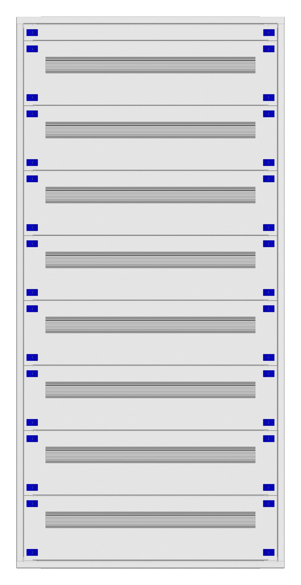 Distribution board insert KVN 40mm, 3-33K, 8-rows