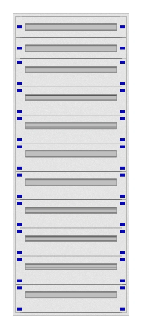 Distribution board insert KVN 40mm, 3-42K, 11-rows