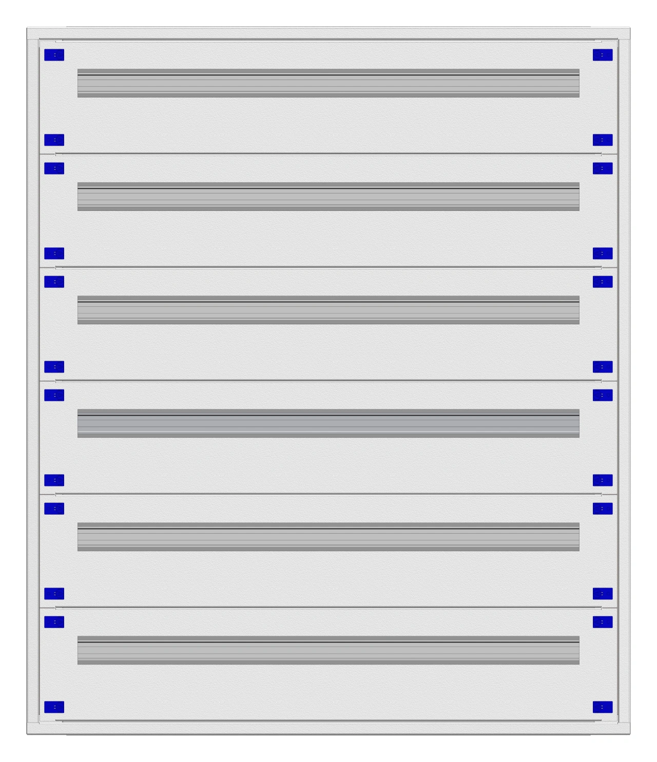 Distribution board insert KVN 40mm, 4-24K, 6-rows