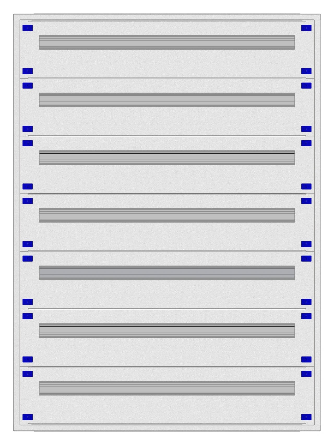 Distribution board insert KVN 40mm, 4-28K, 7-rows