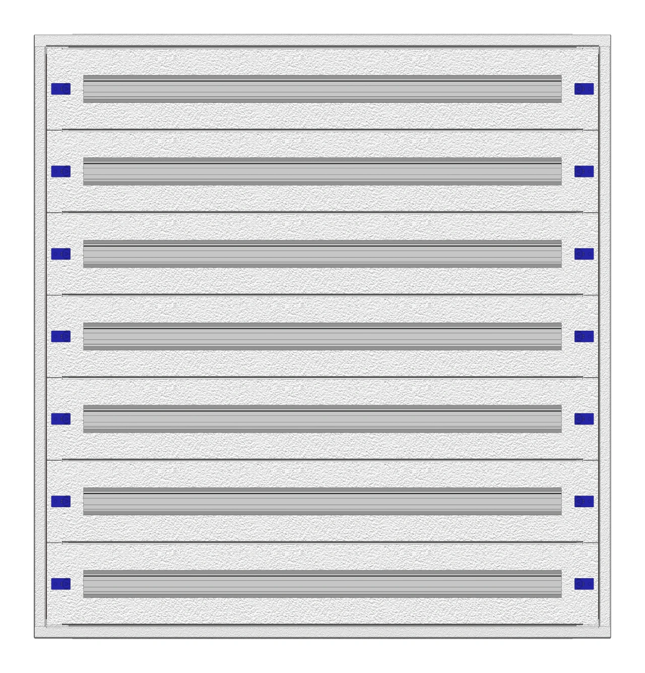 Tablou distrib. apl 4A-21UV, 7-rand, 315UH, H1055L1030A250mm