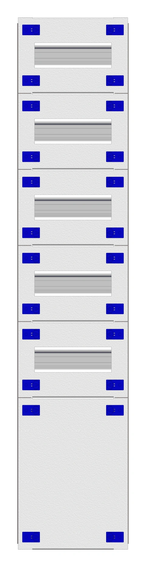 Combination Distributor Modular chassis 200mm 21HU, complete_1