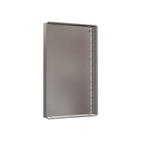 Wall box 2-18 flat, 3-part system 100mm deep, 126MW