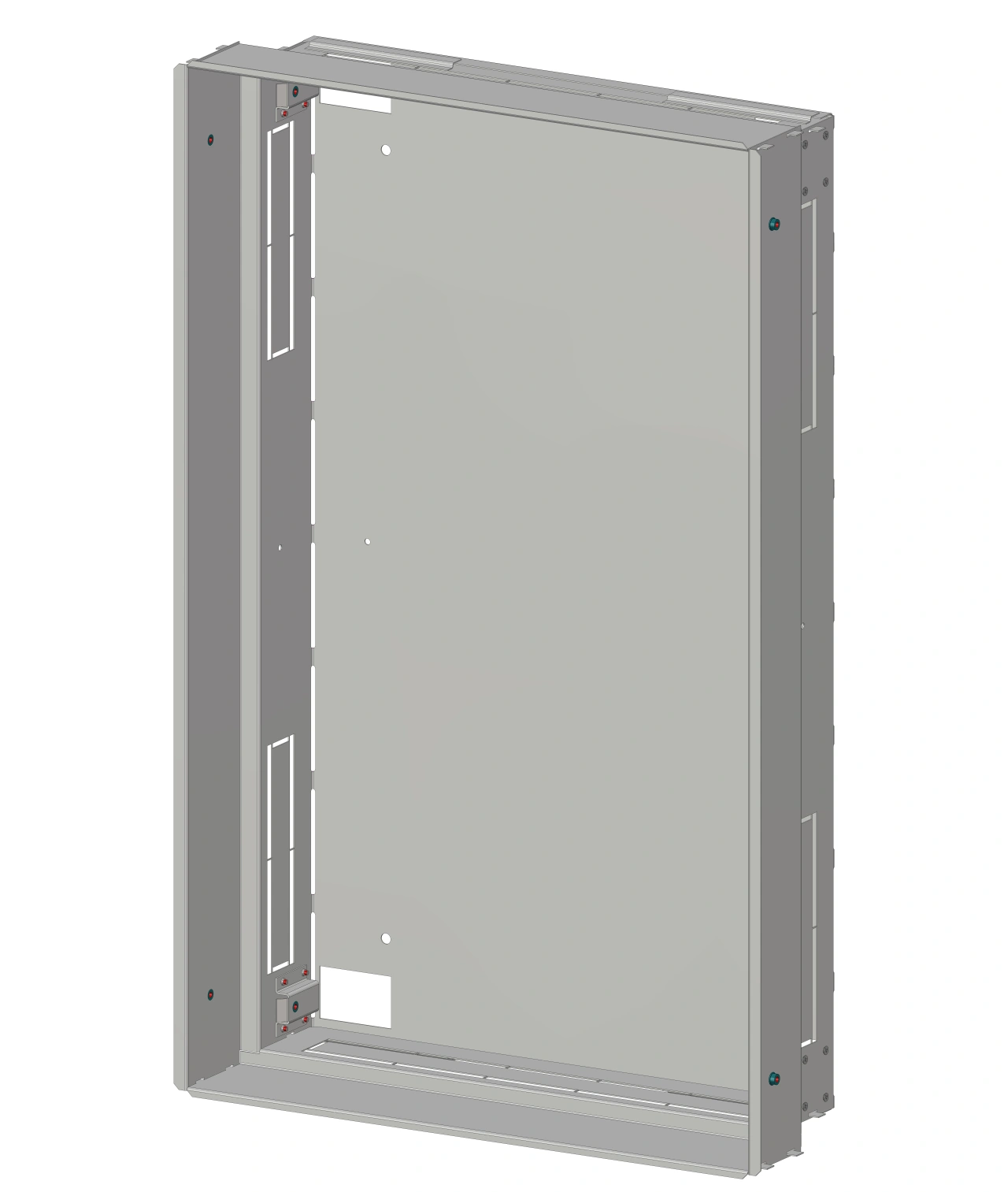 Wall box 2-18, 3-part system 180mm deep, 126MW