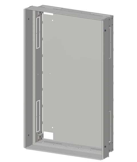 Wall box 2-18, 3-part system 180mm deep, 126MW